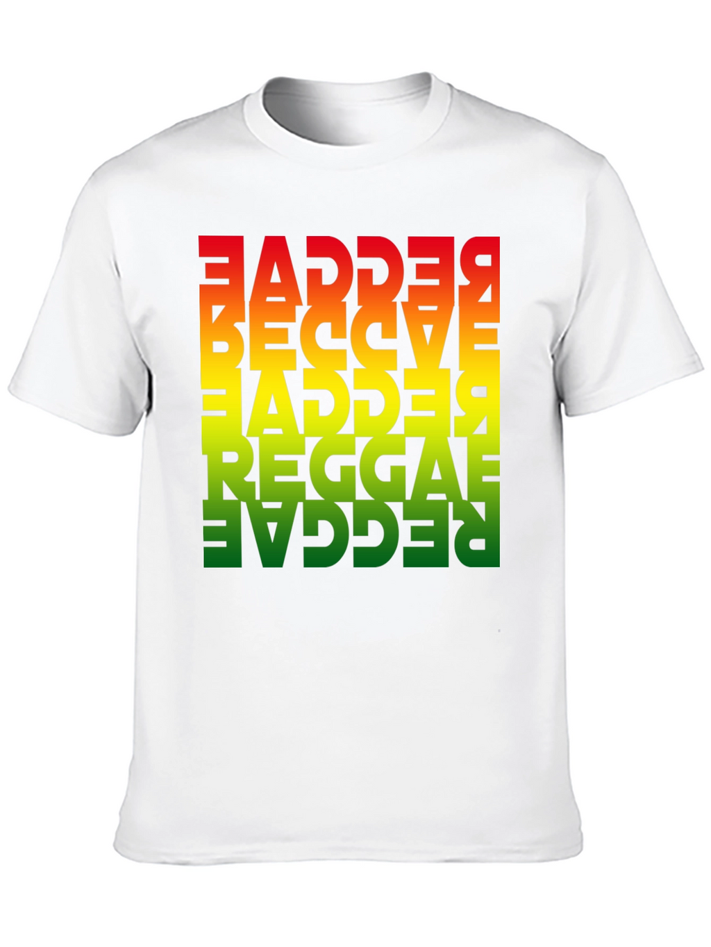 Reggae Retro Tee - Bold Rasta Style
