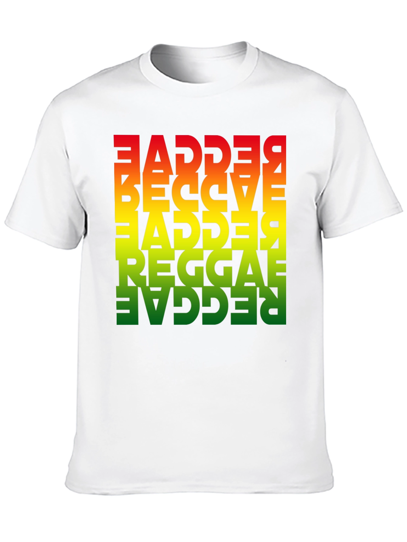 Reggae Retro Tee - Bold Rasta Style
