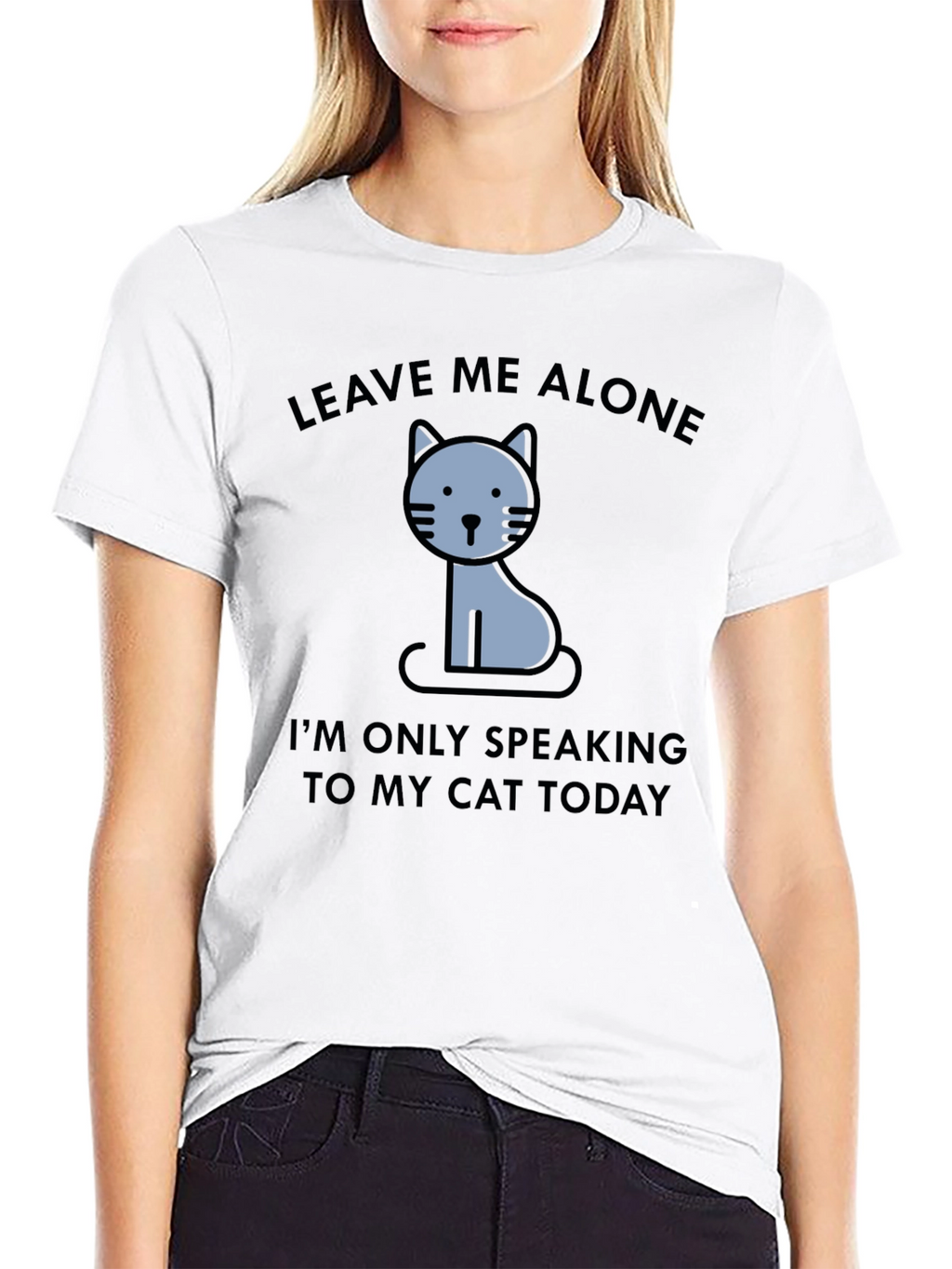 Leave Me Alone Cat T-Shirt