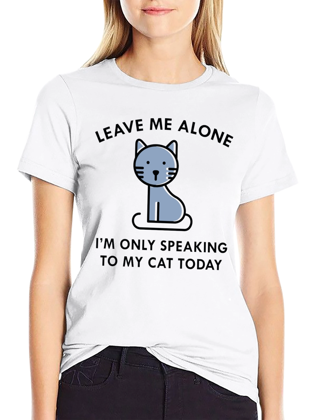 Leave Me Alone Cat T-Shirt