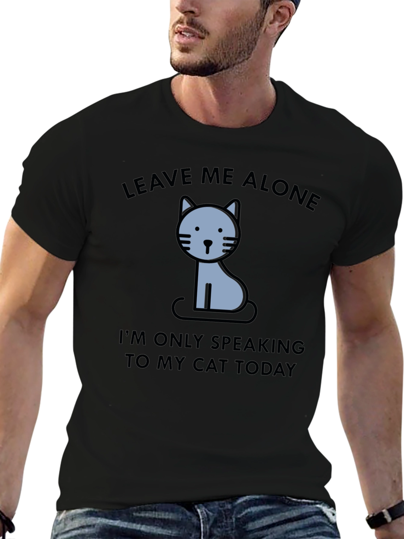 Leave Me Alone Cat T-Shirt