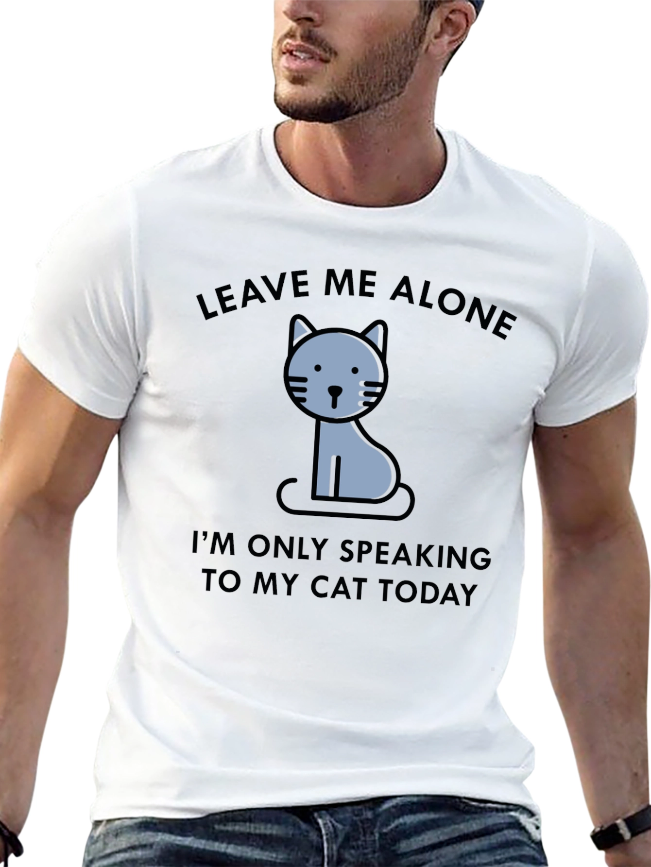 Leave Me Alone Cat T-Shirt