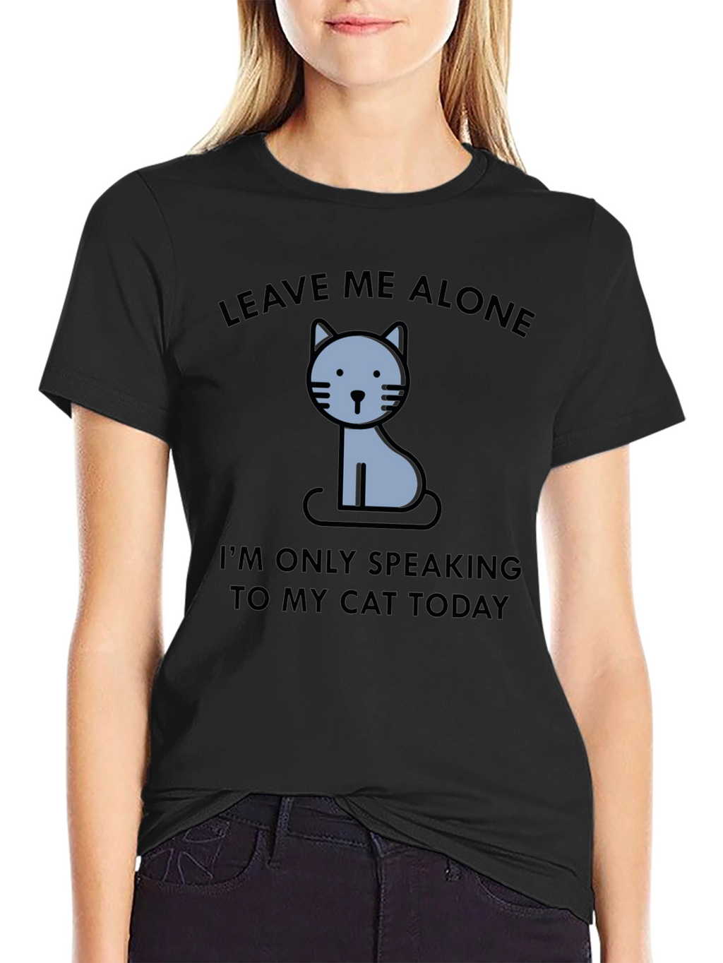 Leave Me Alone Cat T-Shirt